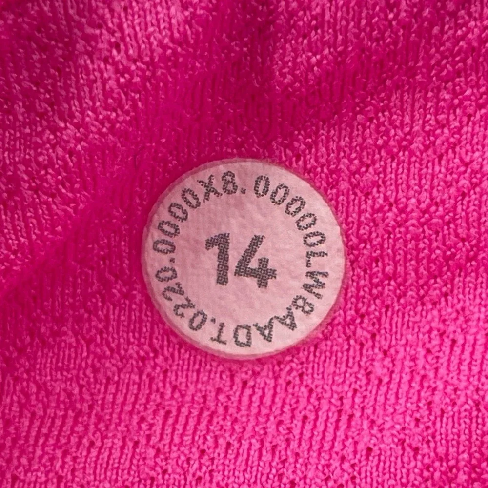 Lululemon Tall Pace Rival Skirt Electric Bright Hot Pink Golf Tennis Skort 14 - Picture 12 of 12